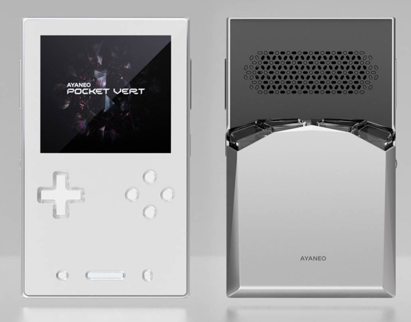 Ayaneo Pocket Vert in Midnight Black color