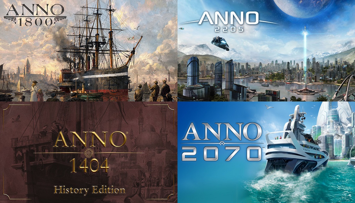 All parts of urban strategy Anno and its add-ons are available on Steam with huge discounts