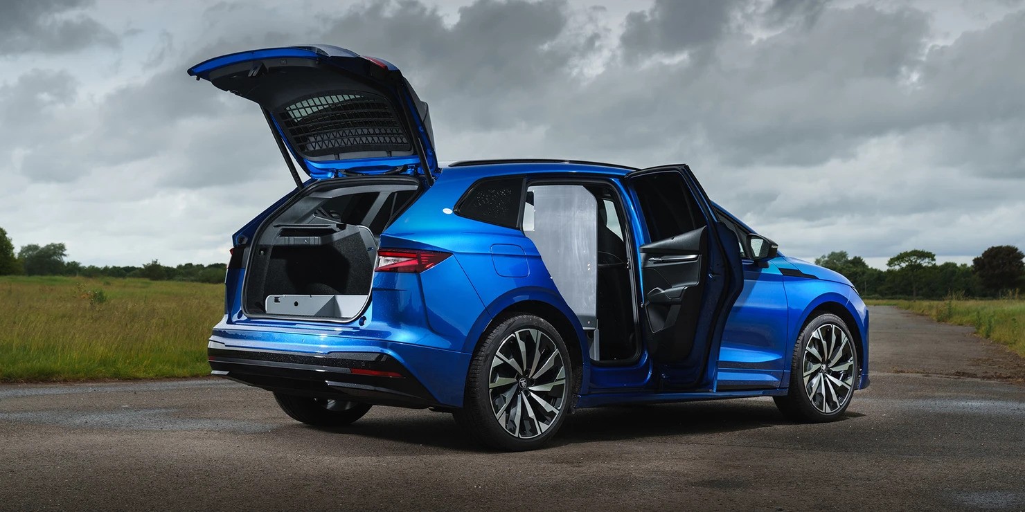 Enyaq Cargo - commercial version of the electric crossover vehicle