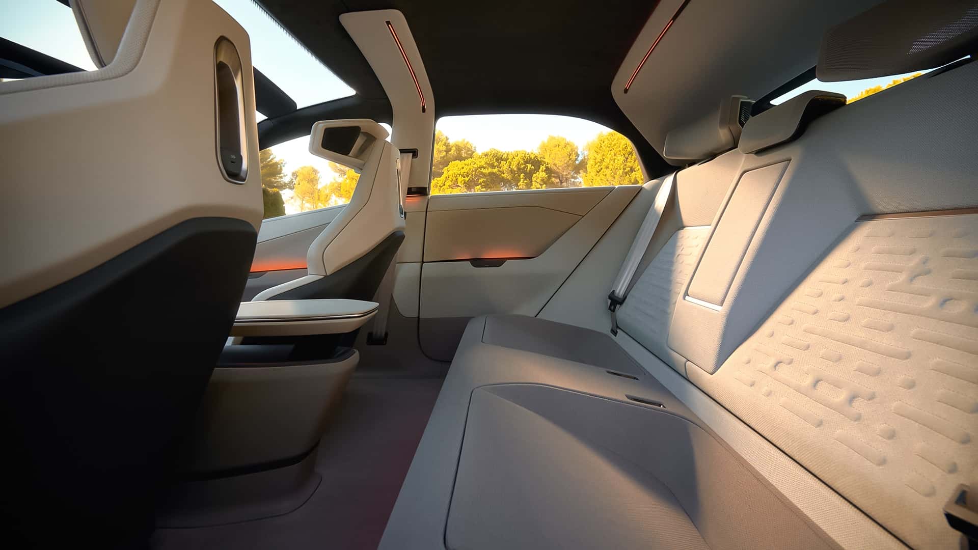 Toyota Corolla in the showroom