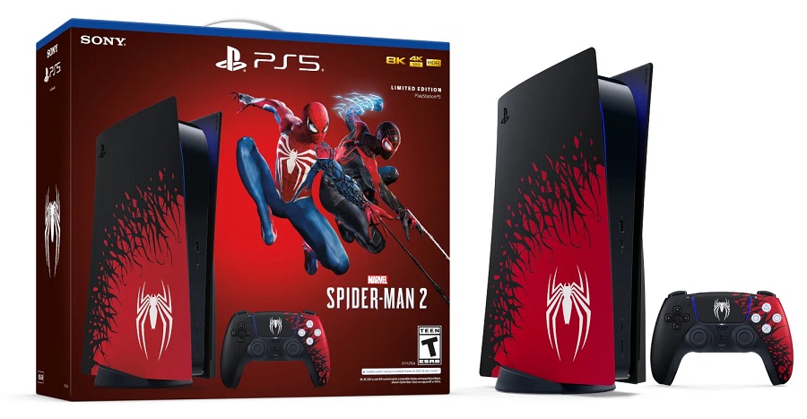 Pre-orders have started for the limited edition PlayStation 5 version of Marvel's Spider-Man 2. The price of the exclusive console in the US and Europe has also been revealed-2