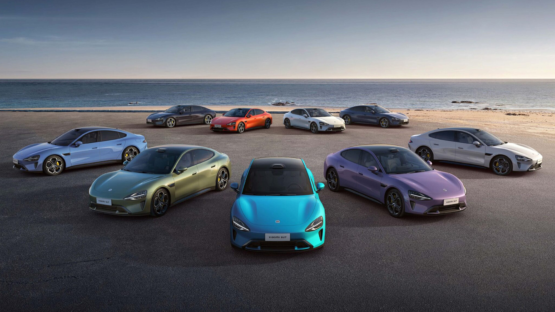 Xiaomi SU 7 в Алло, кольори