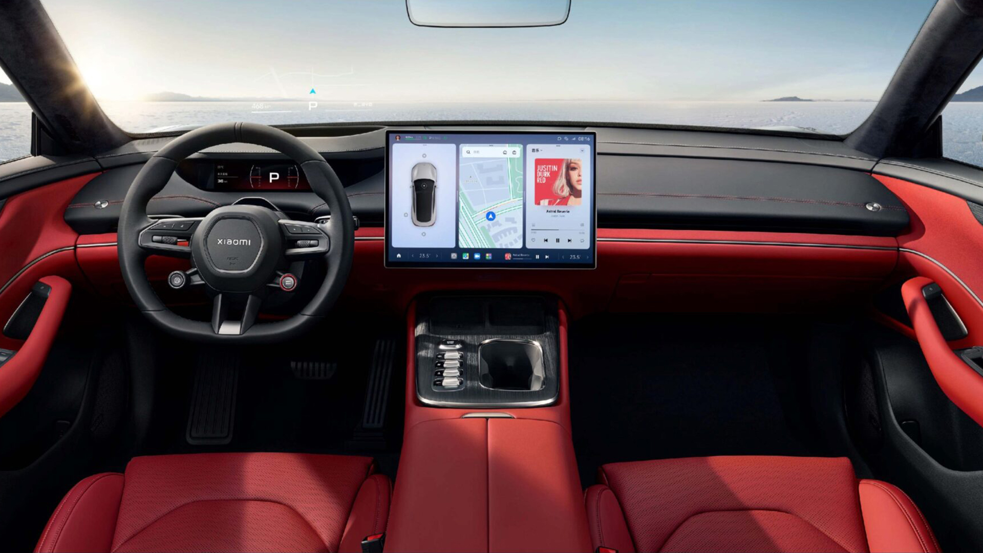 Розумна кабіна Xiaomi SU7 в Алло