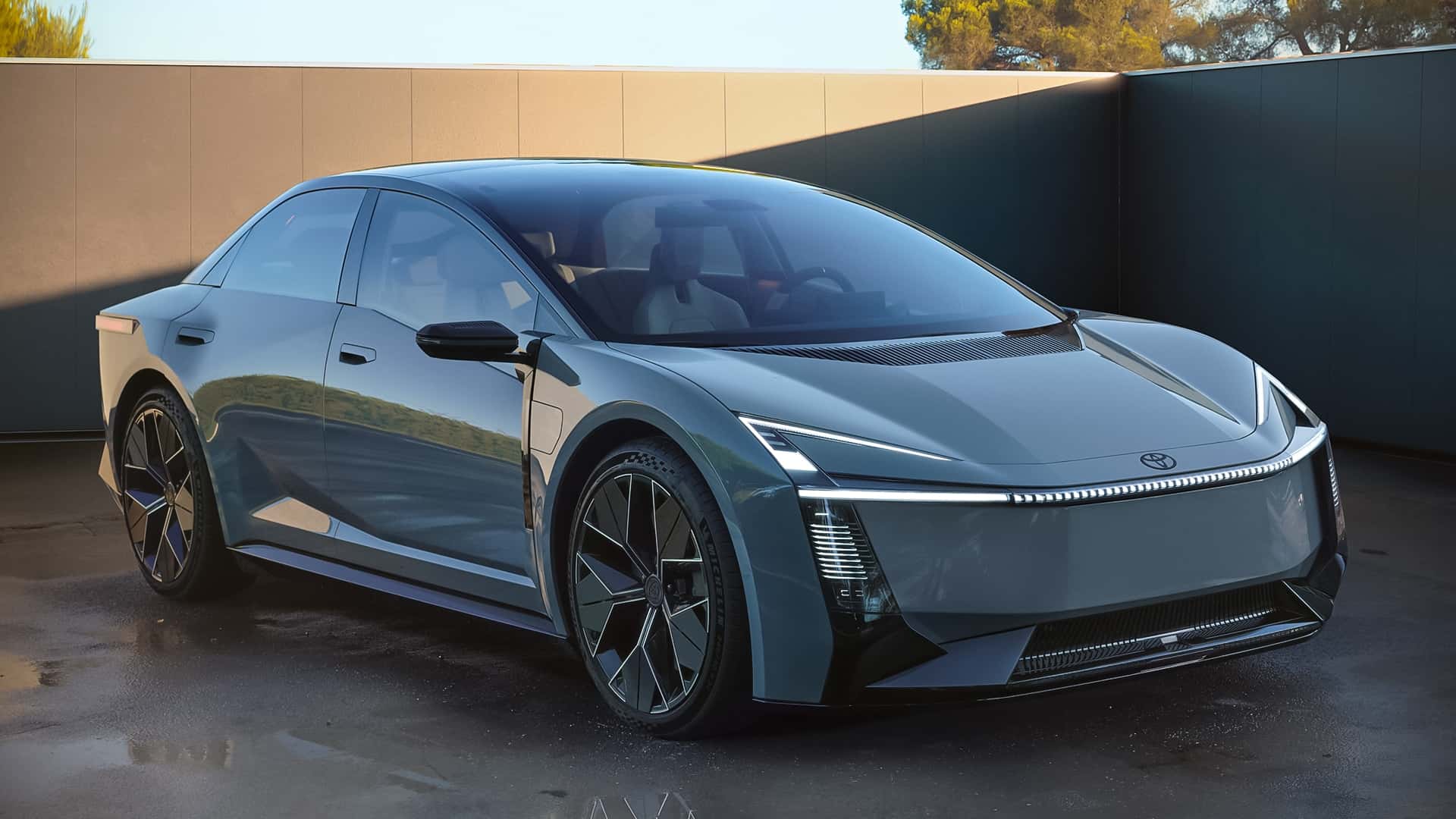 Toyota Corolla concept car at Japan Mobility Show 2025