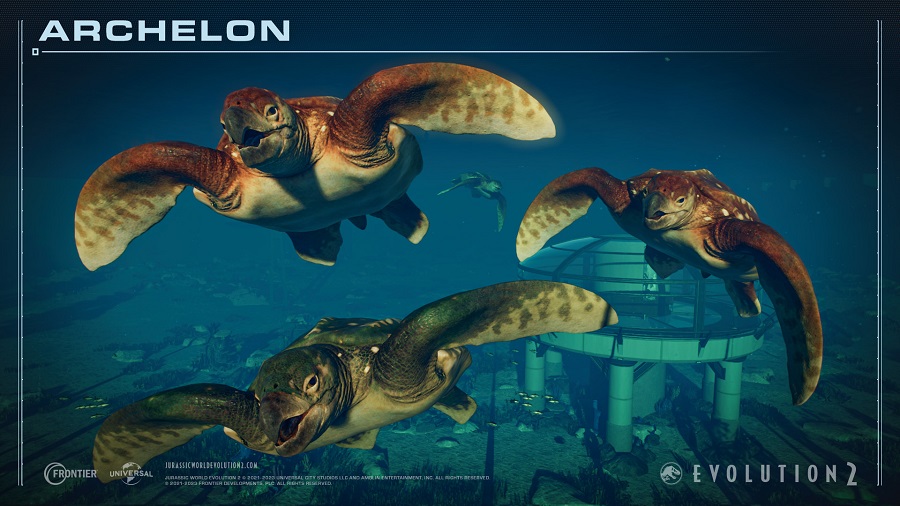 Utviklerne av Jurassic World Evolution 2 har annonsert et nytt tillegg som vil introdusere fire giganter fra de forhistoriske havene i spillet.-2