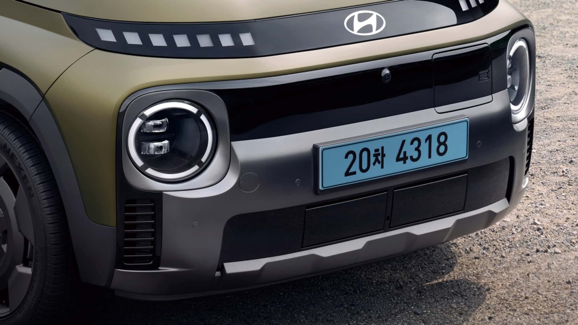 Hyundai Casper Electric Cross - вид сбоку