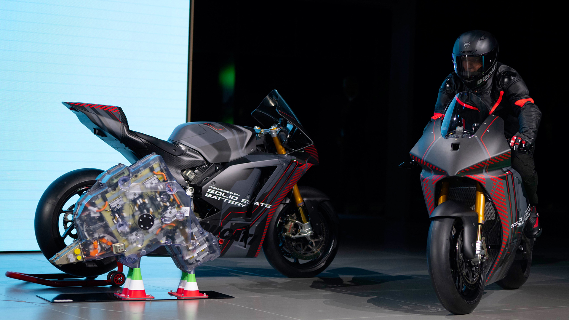 Ducati V21L electric motorcycle prototype