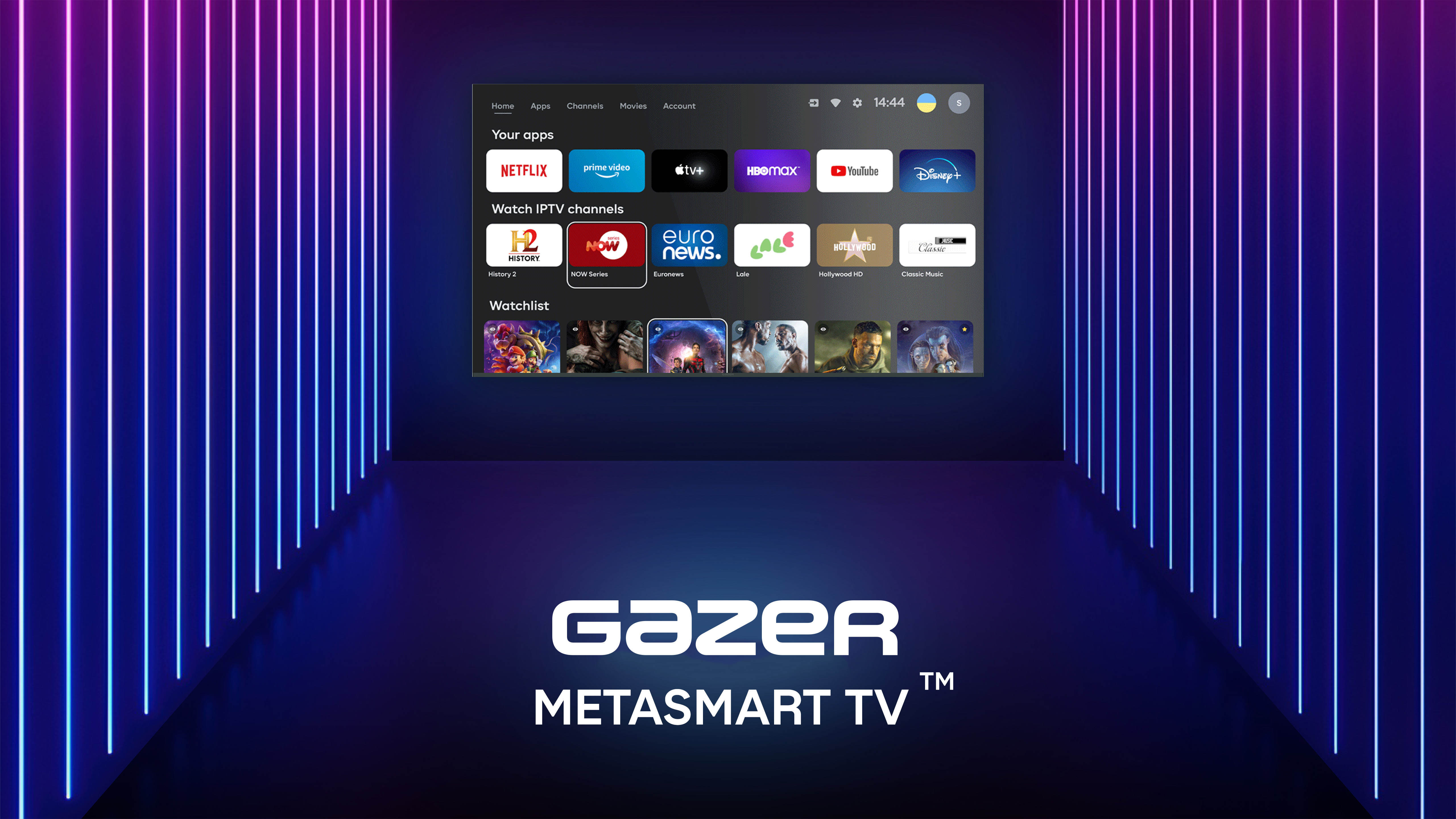 Gazer METASMART TV: еще никогда поиск фильмов не был таким быстрым и удобным