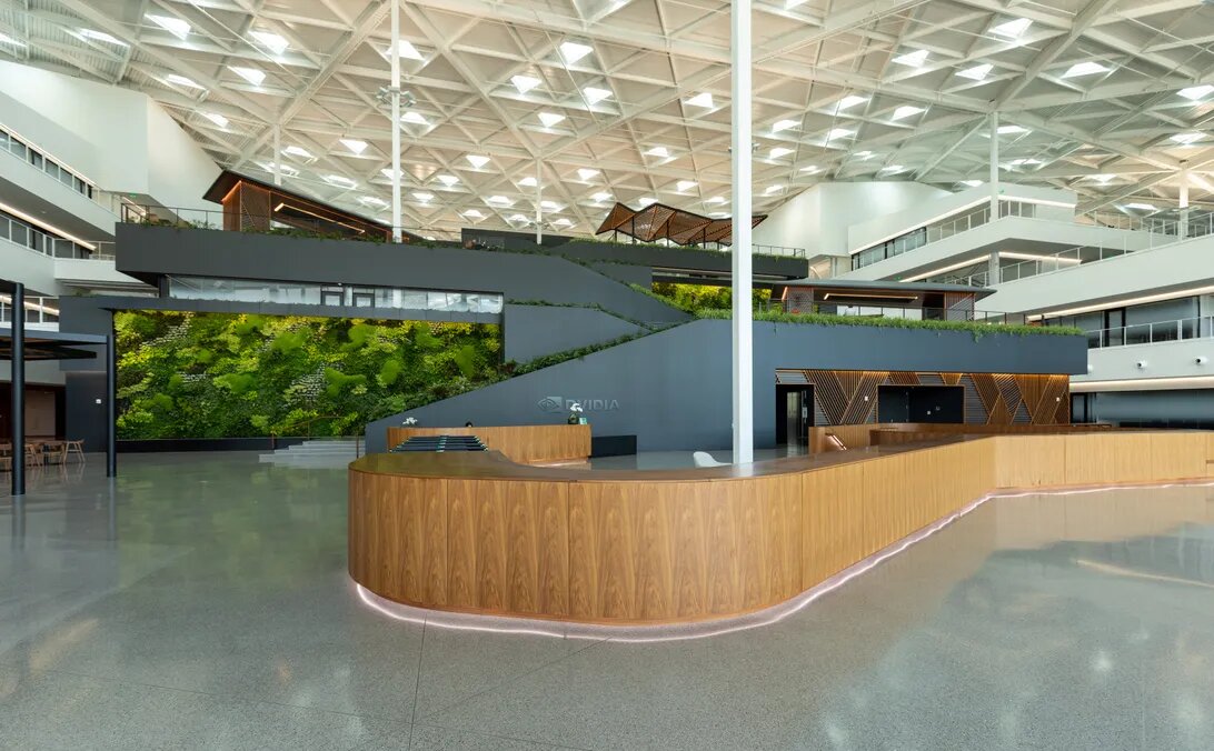 Dream Office: NVIDIA has opened its Voyager campus in California