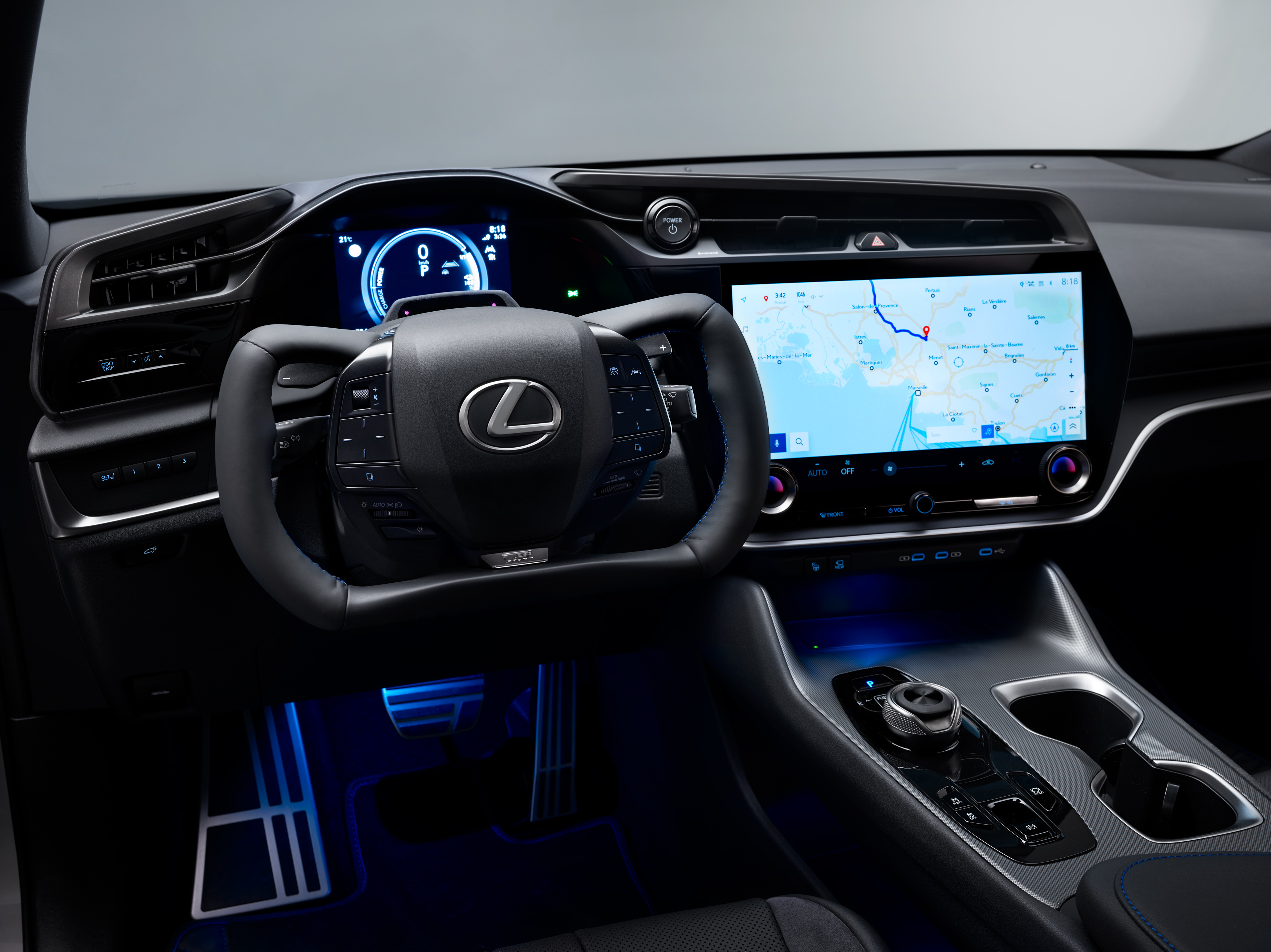 The updated interior of the Lexus RZ 2025 - image 2