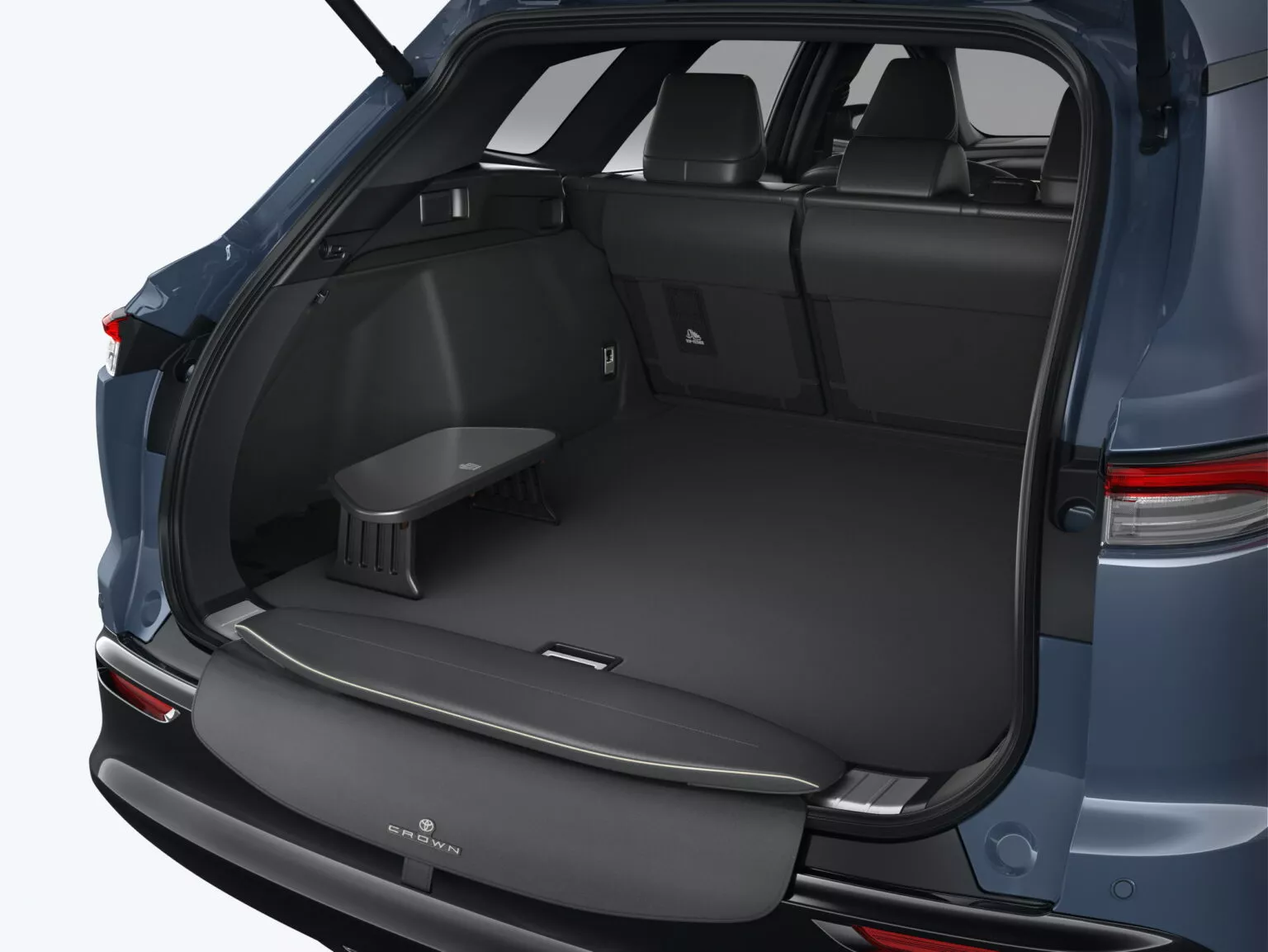 Interior of the Toyota Crown Estate on the stand