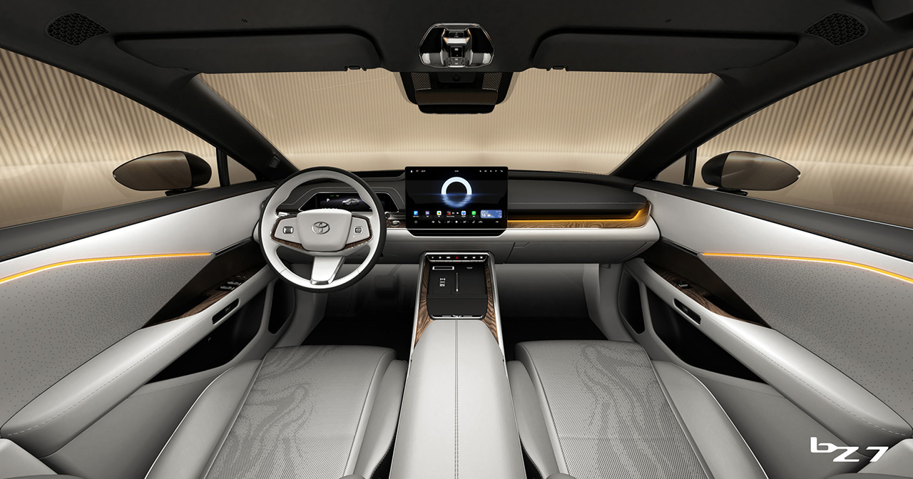 Toyota bZ7 interior