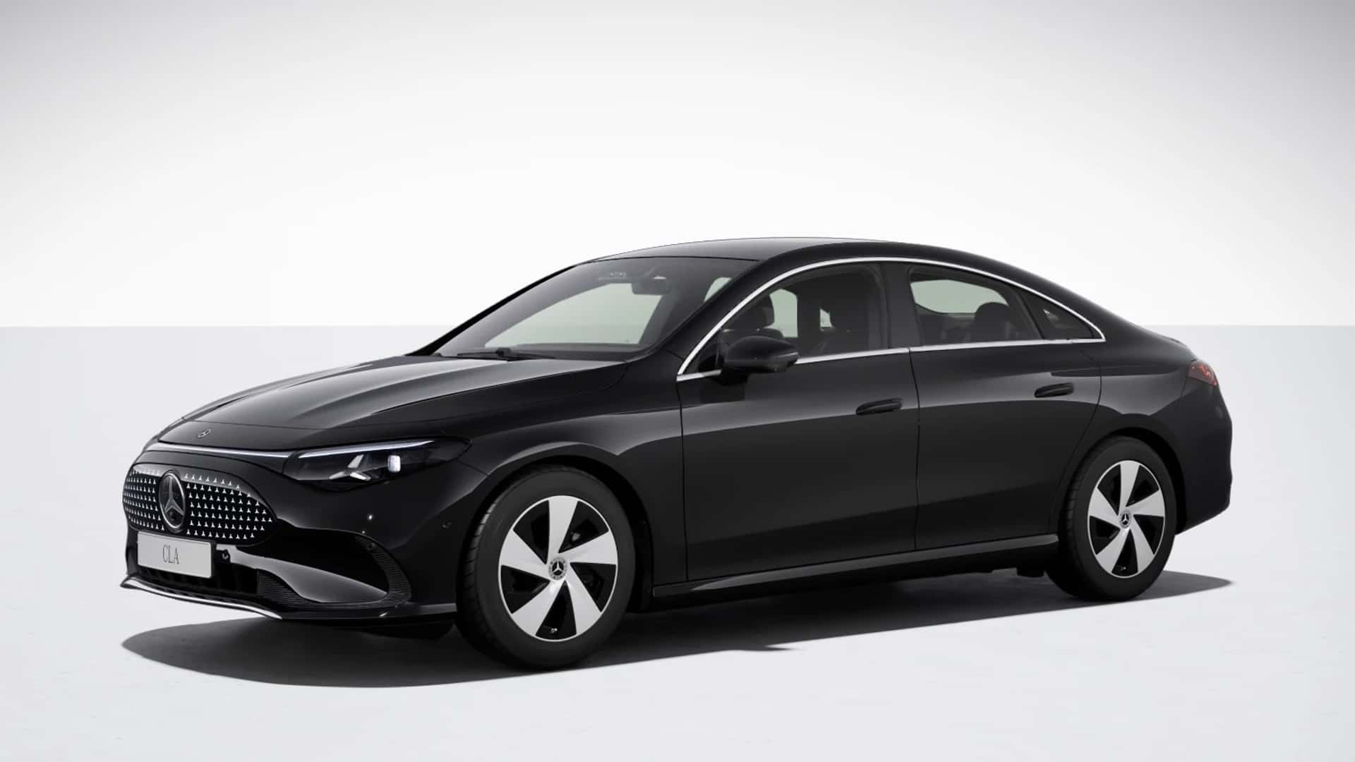 Headlights of the new Mercedes-Benz CLA