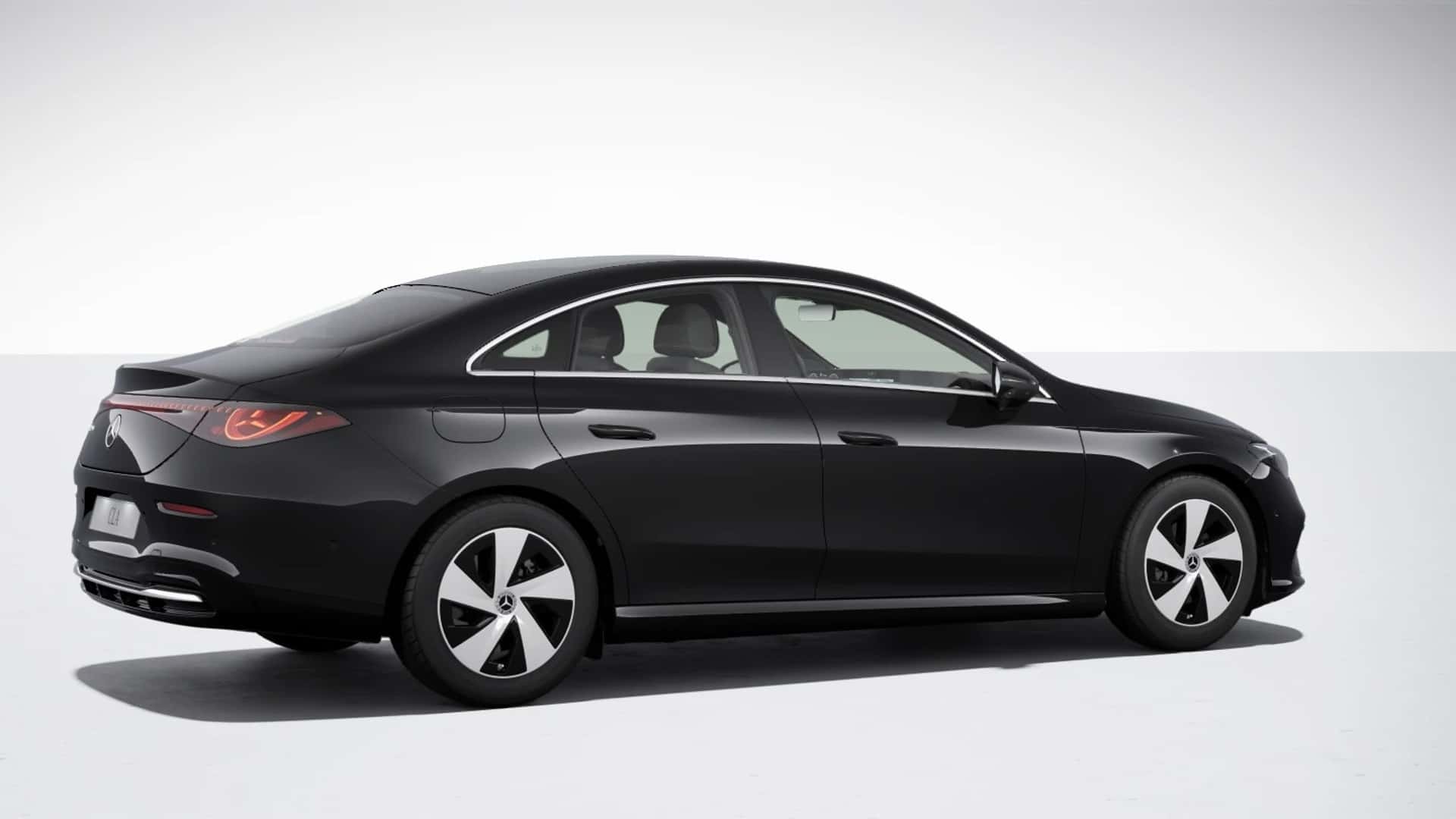 Rear lights of the new Mercedes-Benz CLA