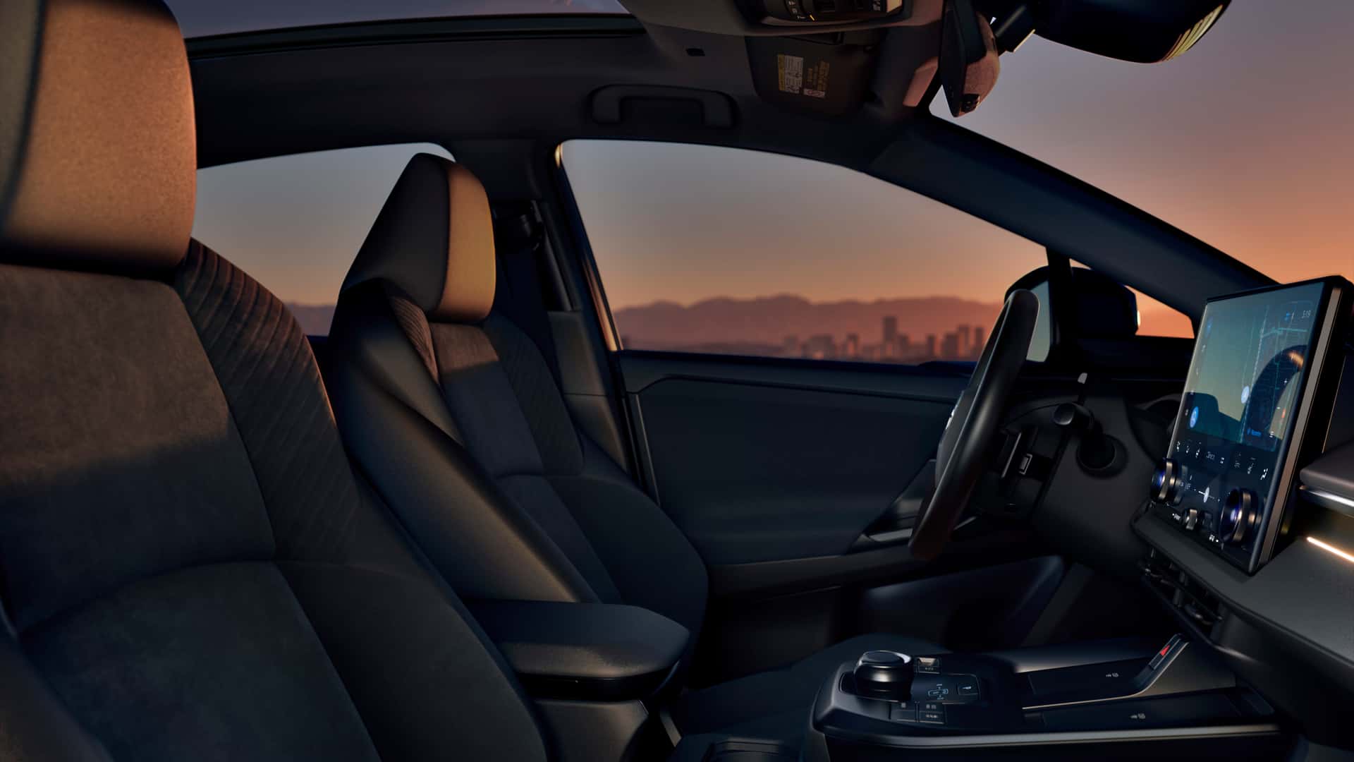 Toyota C-HR EV - instrument panel