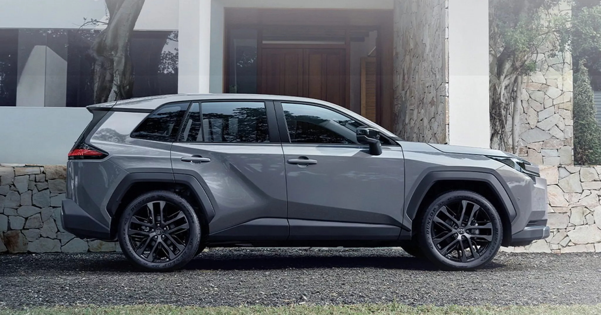 Боковой профиль FAW-Toyota RAV4