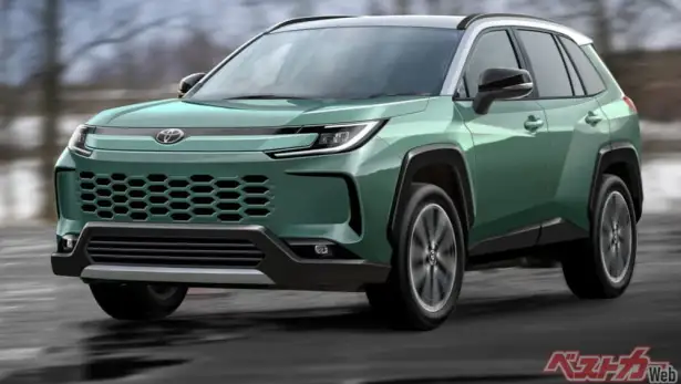 Неофіційний рендер нового Toyota RAV4