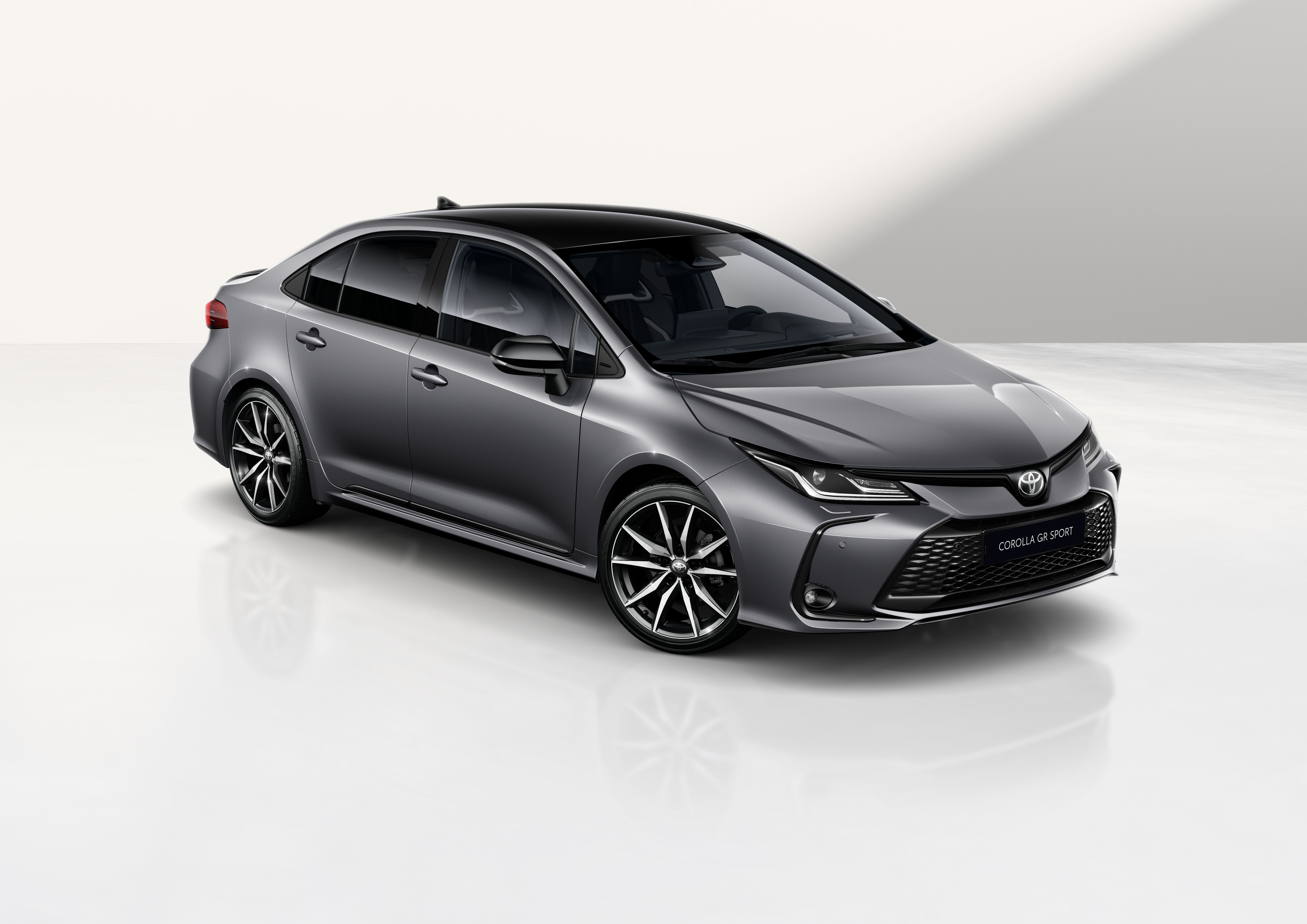 Corolla Sedan in the new Storm Grey color