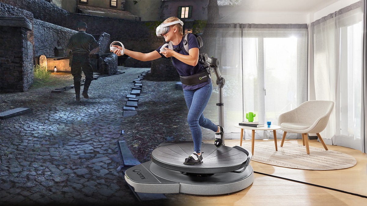 VR нового поколения: в США стартовали продажи многофункциональной платформы Omni One, которая выводит ощущения от игр в виртуальной реальности на новый уровень