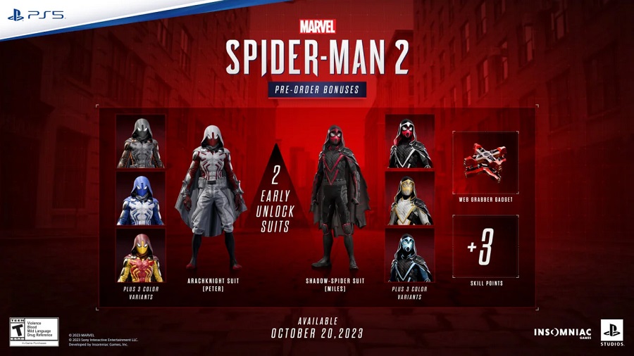 Стала известна дата релиза Marvel’s Spider-Man 2-2