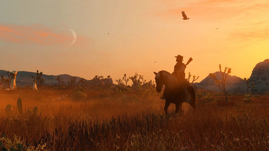 Rockstar Games har sluppet de første skjermbildene av nyutgivelsen av Red Dead Redemption til PlayStation 4 og Nintendo Switch. Forskjellen fra originalspillet er merkbar-3