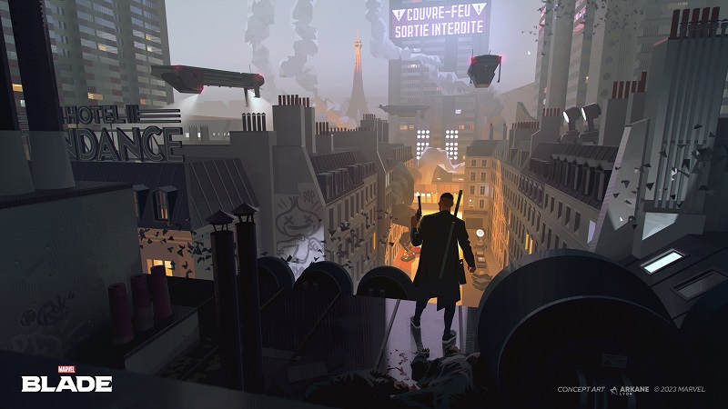 Vampire in Paris: Konzeptgrafik zu Marvels Blade-Actionspiel von Arkane Studios wurde enthüllt-3