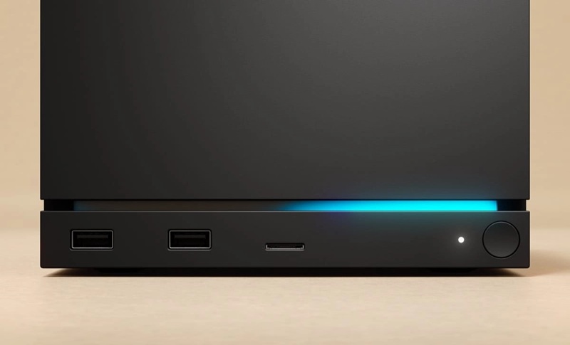 Steam Machine rear panel