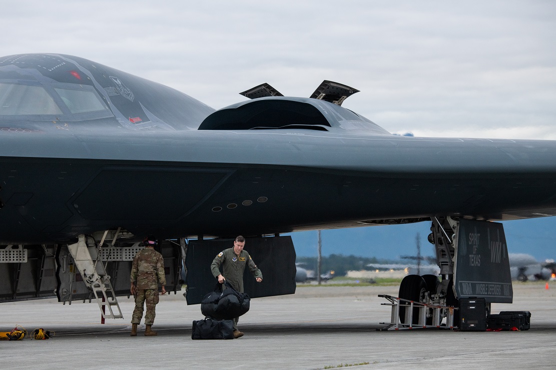 B-2 Spirit, B-52H Stratofortress Et B-1B Lancer - L'armée De L'air ...