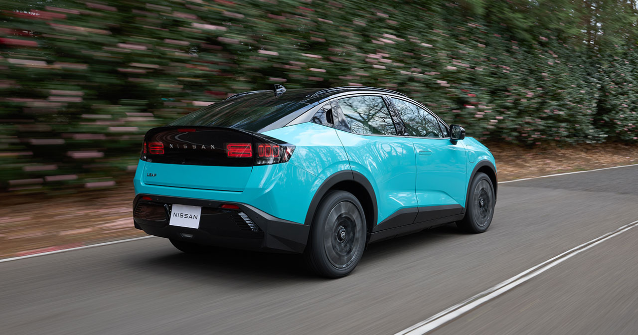 Nissan Leaf 2026 динамічне зображення 2