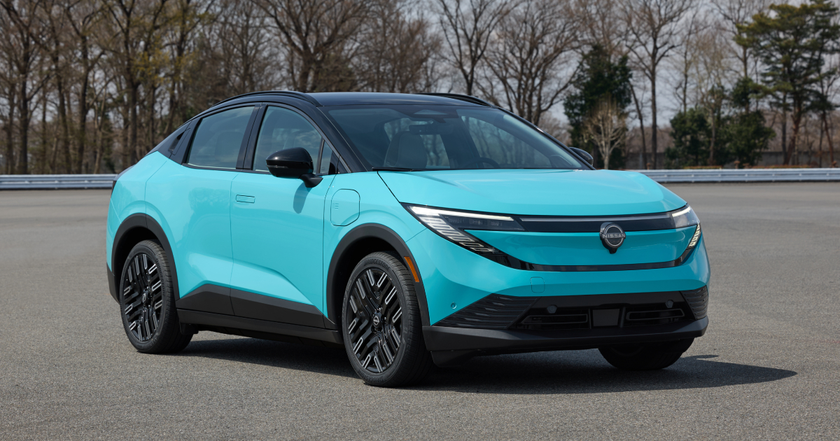 Дизайн нового Nissan Leaf 2026