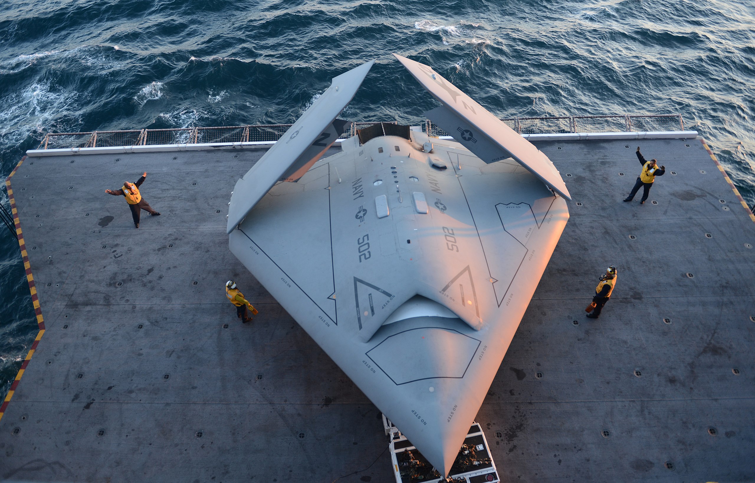 A mysterious stealth drone similar to the Northrop Grumman X-47B has been spotted in China - there are three versions of what it could be-9