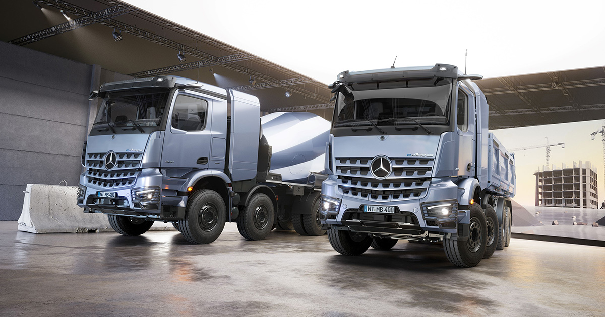 Mercedes-Benz eArocs 400 electric truck