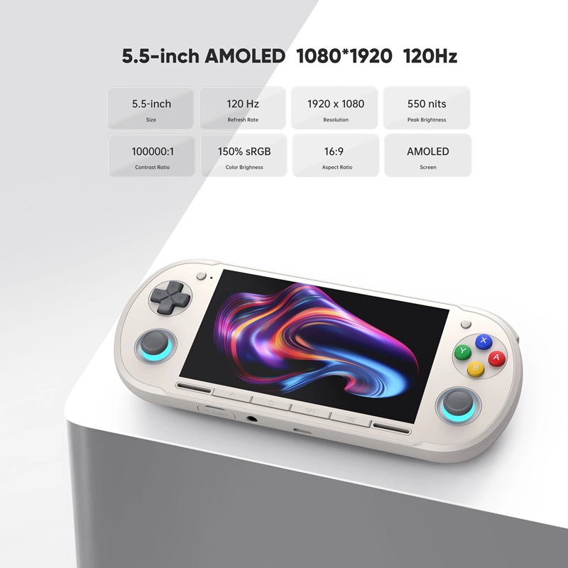 Retroid Pocket 6 - rear view