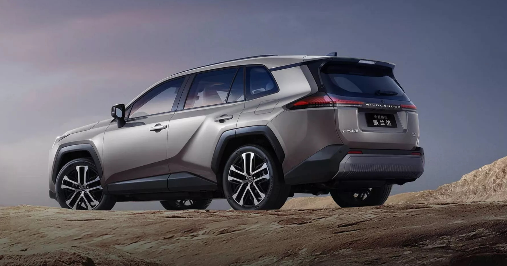 Боковой профиль GAC-Toyota RAV4 Wildlander