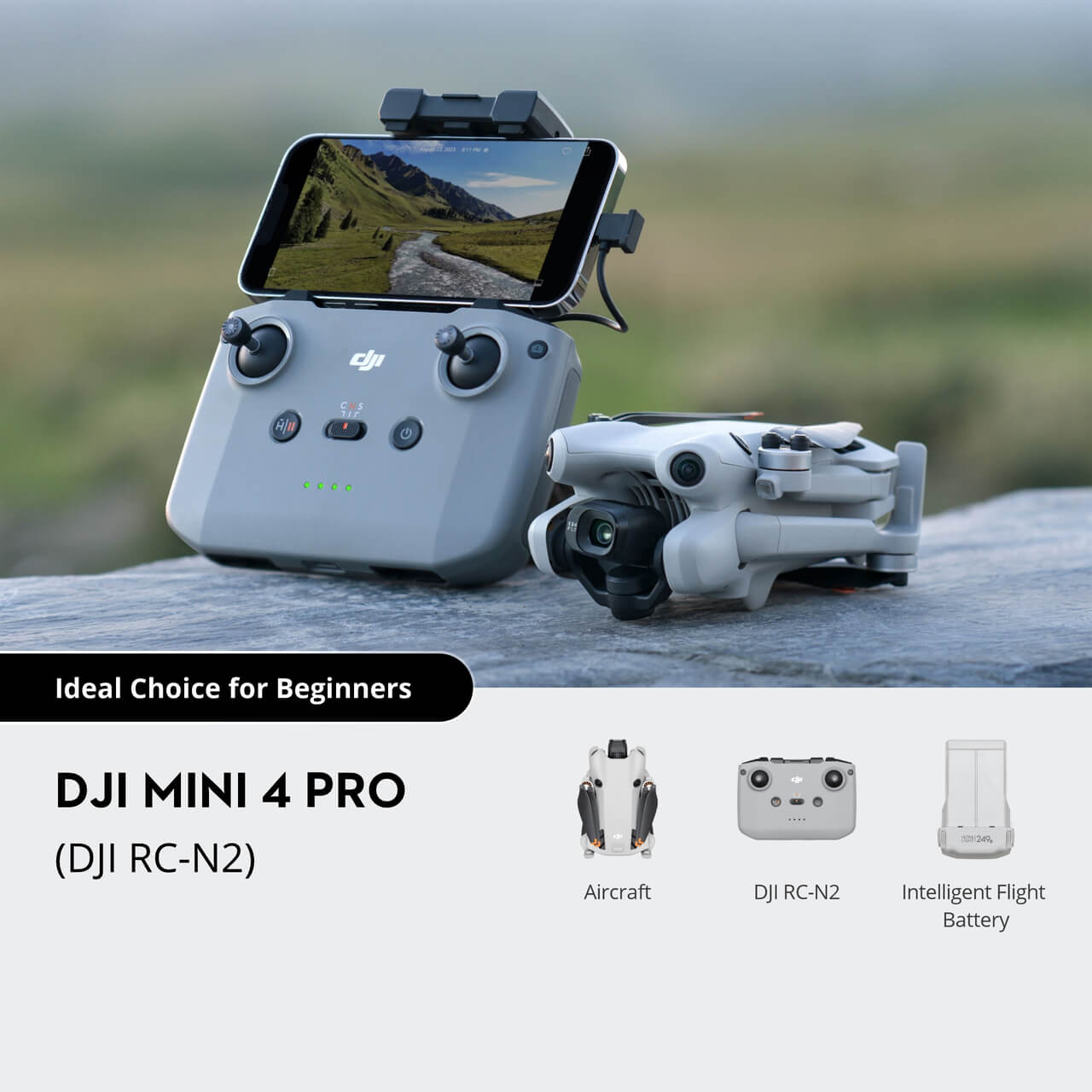 DJI hat den leichten Quadcopter Mini 4 Pro mit 48-MP-Kamera, 4K