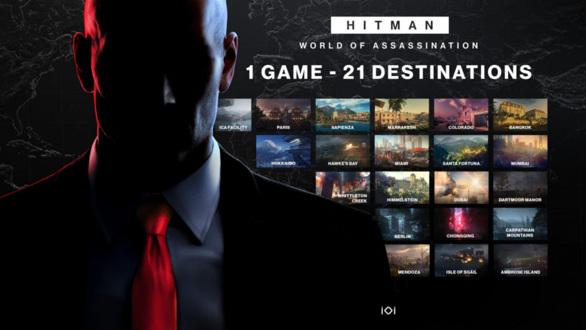 The last three parts of Hitman will be combined into a collection with the common name Hitman: World of Assassination-2