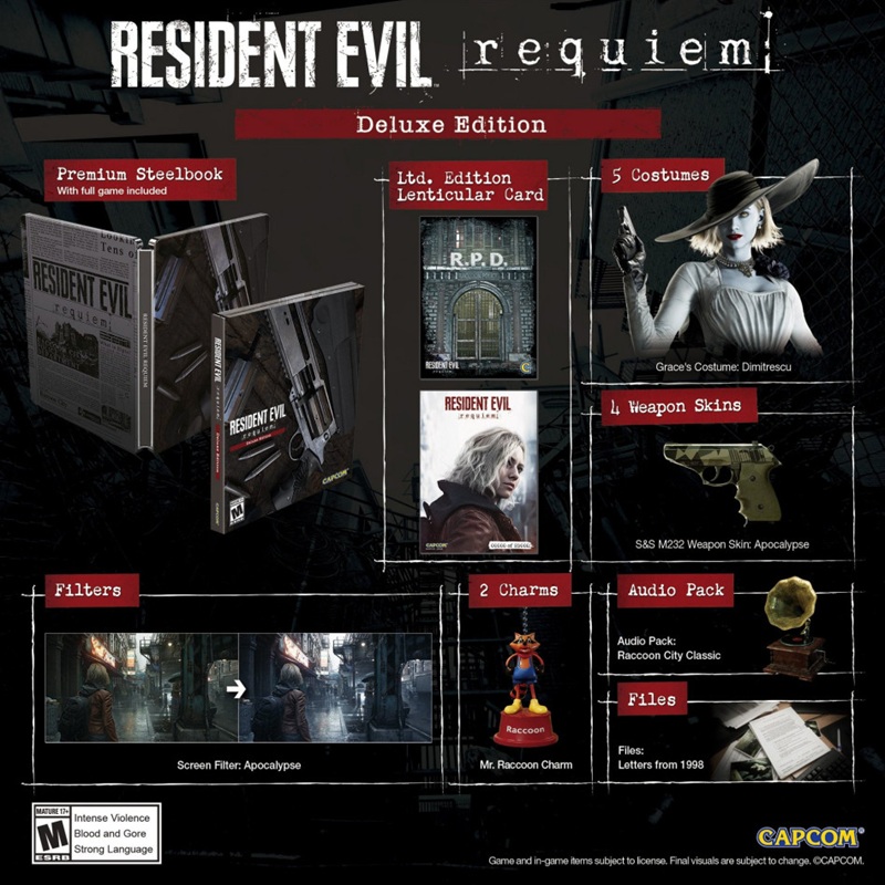 Steelbook Edition Image of Resident Evil Requiem