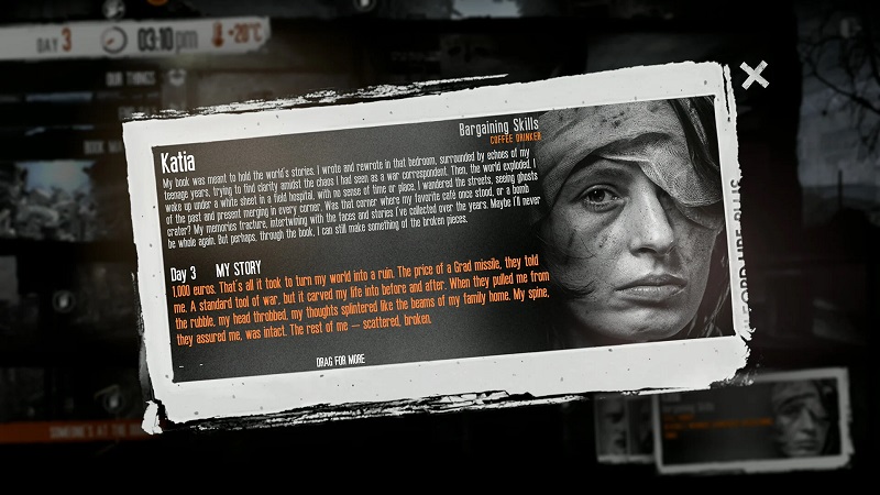 11 bit apoyará a las víctimas de la guerra: Los desarrolladores de This War of Mine lanzarán el DLC benéfico Forget Celebrations, cuyos beneficios se donarán a organizaciones benéficas-4