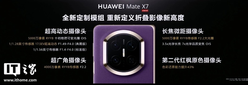 Huawei Mate X7 - мощные камеры и премиальный дизайн