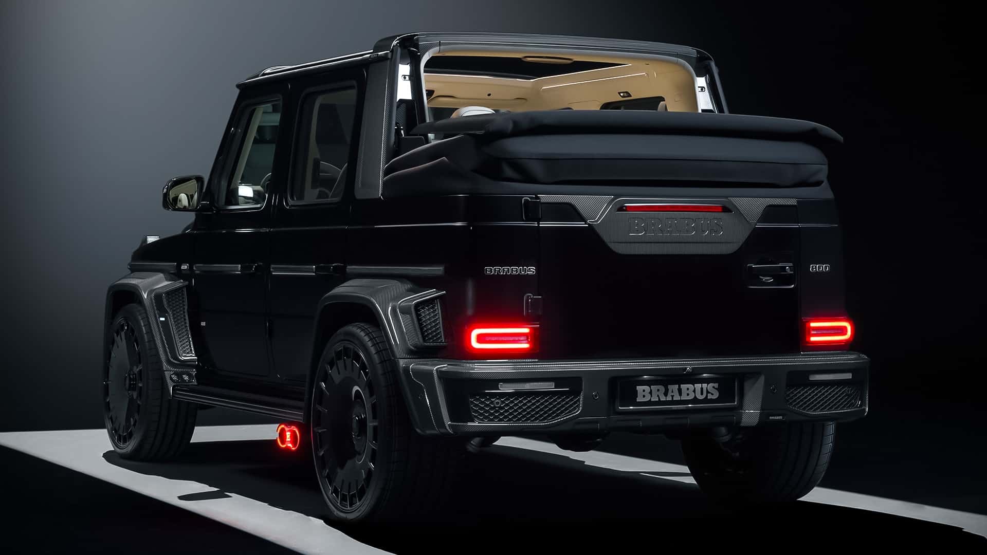 Brabus 800 Cabrio вид збоку