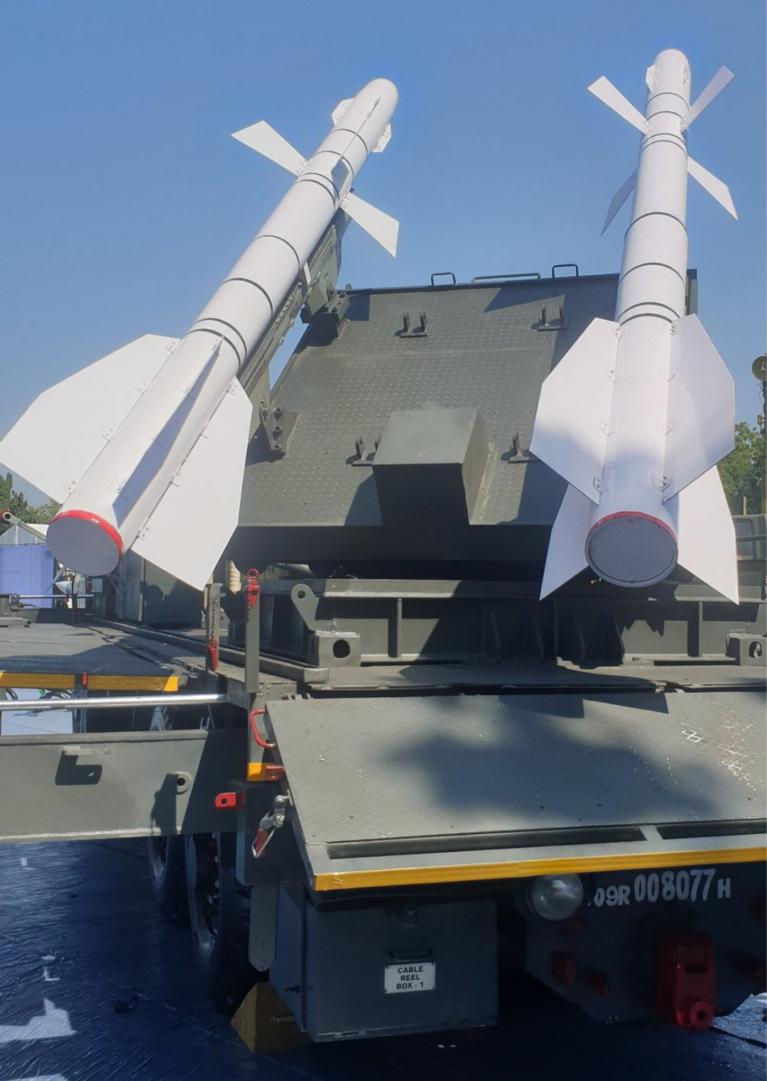 Индия представила систему противовоздушной обороны Samar-2 с авиационной ракетой P-27T и шасси Tatra 815-3