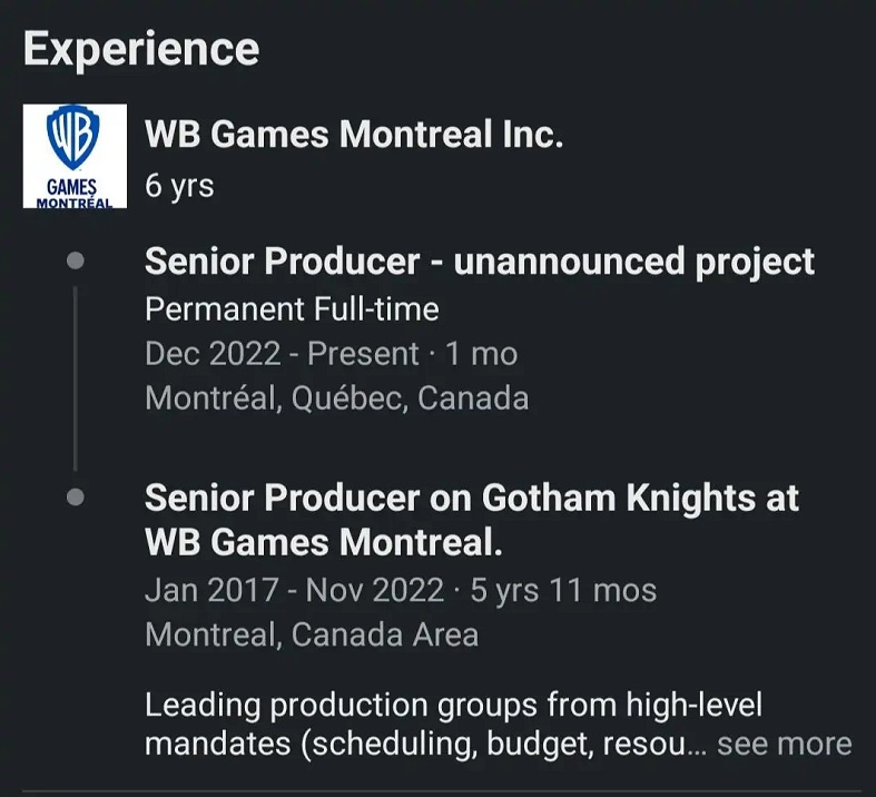Die Entwickler von Gotham Knights arbeiten bereits an einem neuen Spiel, das auf dem DC-Comics-Universum basiert-2