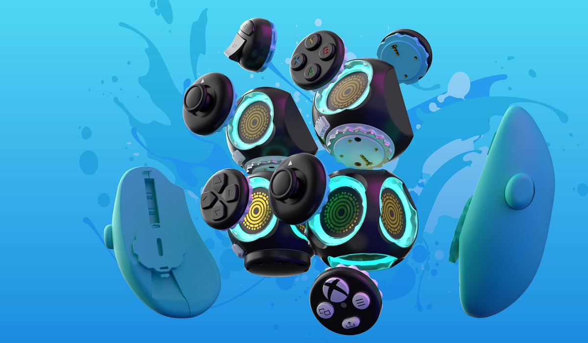 Microsoft and ByoWave's Proteus Controller modular device has been unveiled, allowing people with disabilities to create the perfect gamepad for themselves to play PC and Xbox games