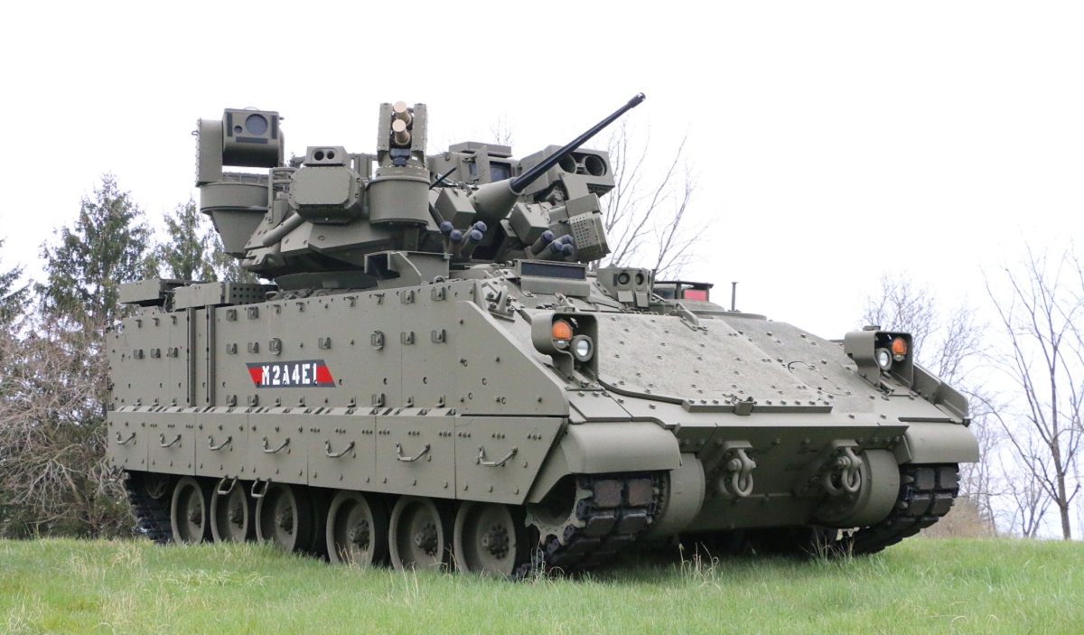 The US Army will equip the Bradley BMP with the high-tech Iron Fist active defence system, which destroys shells before they get close to the vehicle