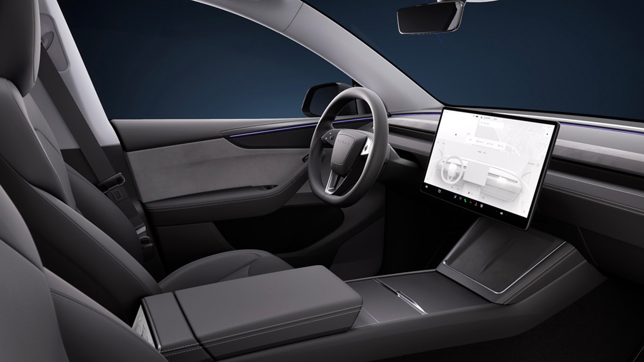 Tesla Model Y interior refreshed