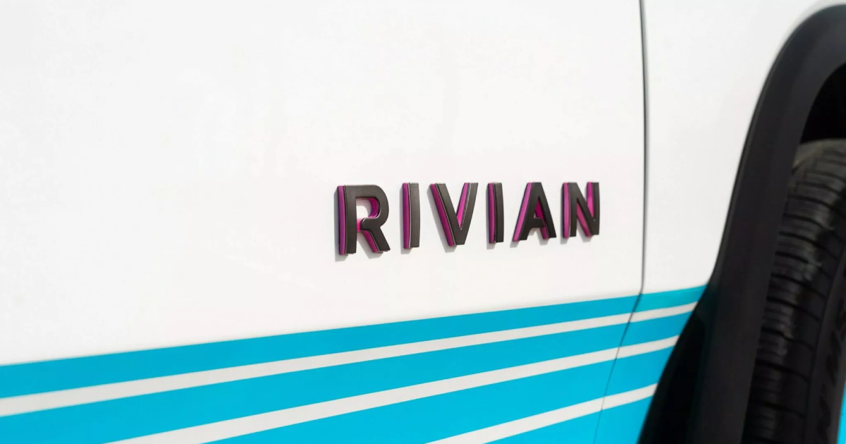 Rivian R1S Quad Miami Edition with turquoise and pink accents