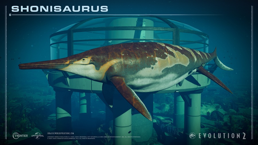 Los desarrolladores de Jurassic World Evolution 2 han anunciado un nuevo complemento que introducirá en el juego cuatro gigantes de los mares prehistóricos-4