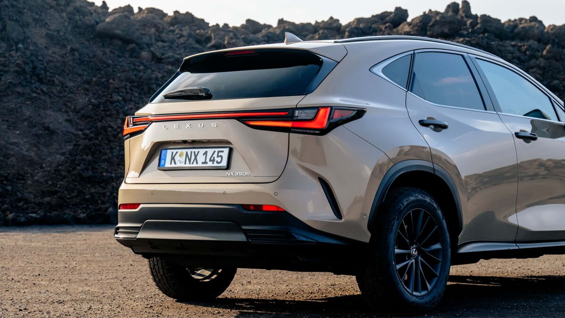 Задня частина Lexus NX Overtrail