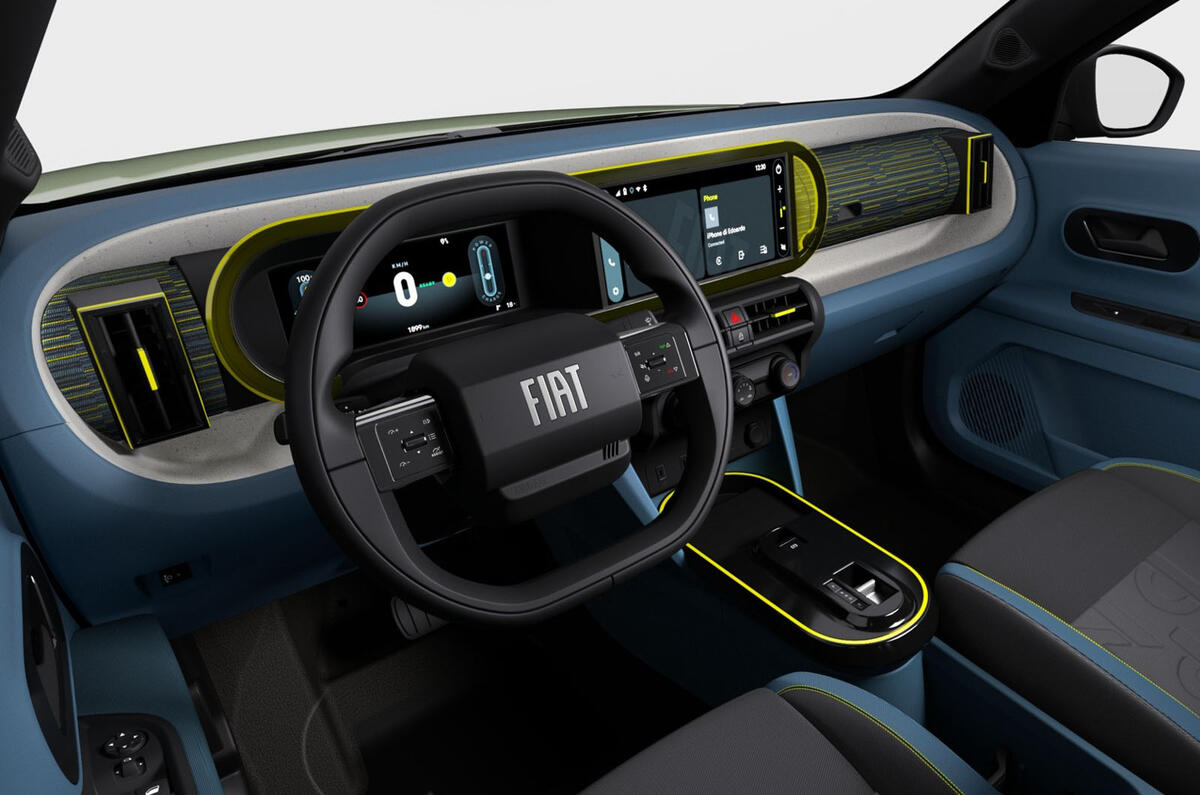 Задня частина Fiat Grande Panda