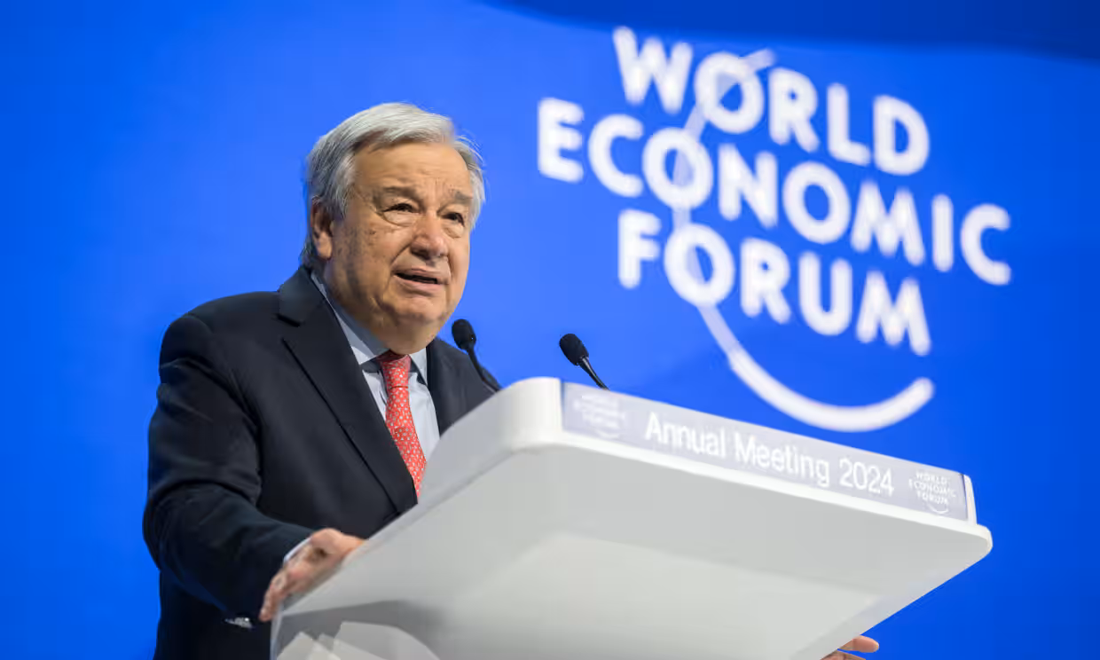 UN chief urges tech companies to mitigate risks from AI